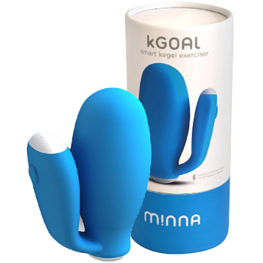 Minna Life kGOAL, голубой  (+Гарантийный талон и Инструкция), Смарт тренажер кегеля