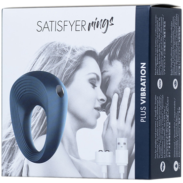 Satisfyer Power Ring, синее - подробные фото в секс шопе Condom-Shop