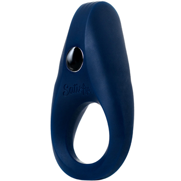 Satisfyer Rocket Ring, синее, Эрекционное кольцо с вибрацией 7,5 см