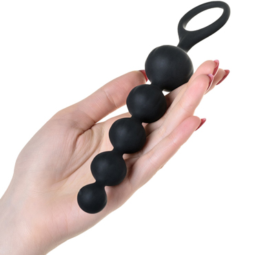 Новинка раздела Секс игрушки - Satisfyer Love Beads, черный