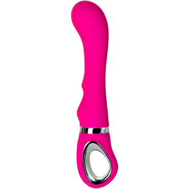 JOS Pilo, розовый - Вибратор для точки G с WOW-режимом - купить в секс шопе