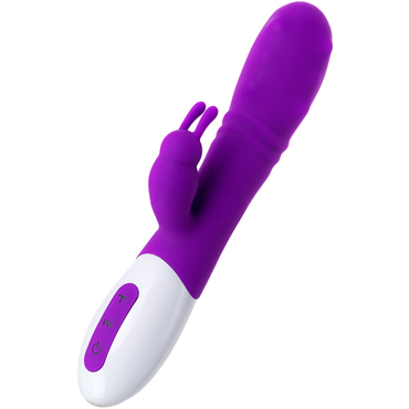 JOS Taty, фиолетовый, Вибратор с пульсирующими шариками и клиторальной стимуляцией