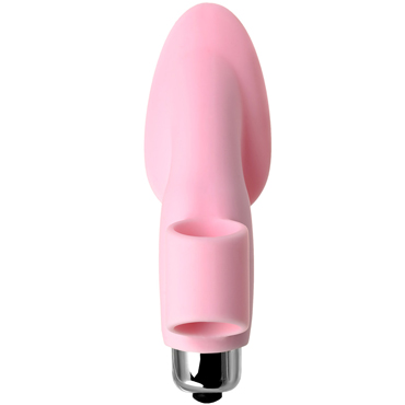 JOS Twity, светло-розовая, Вибронасадка на палец для прелюдии и другие товары JOS с фото