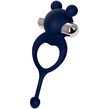 JOS Mickey, синий, Виброкольцо с хвостиком