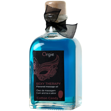 Orgie Sexy Therapy Flavored Massage Oil Cotton Candy, 100 мл