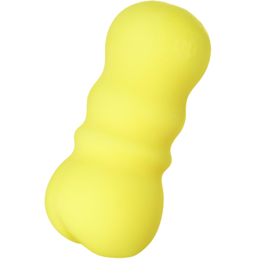 Men'sMax Feel 2, желтый, Мастурбатор с повышенной эластичностью