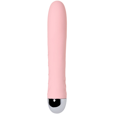 Physics by Toyfa Fahrenheit, розовый - Вибратор с функцией нагрева и пульсирующими шариками - купить в секс шопе