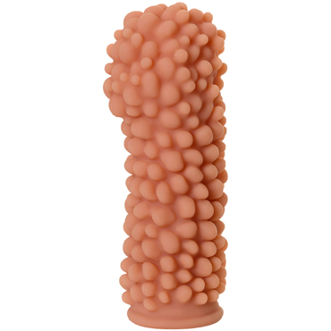 Kokos Extreme Sleeve ES.08 Small, телесная - Насадка с дополнительной стимуляцией - купить в секс шопе