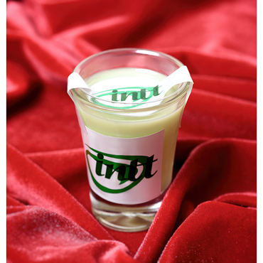 Intt Mint, 30 мл, Массажная свеча для поцелуев с ароматом мяты и другие товары Intt с фото
