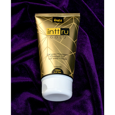 Intt Ru Gold, 150 мл - Массажный гель с цветочным ароматом - купить в секс шопе