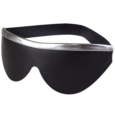 Sitabella Маска с серебристым верхом, чёрная, Из натуральной кожи