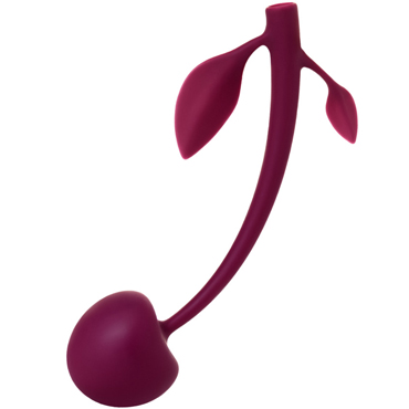 JOS Cherry, вишневый, Вагинальный шарик в виде вишенки