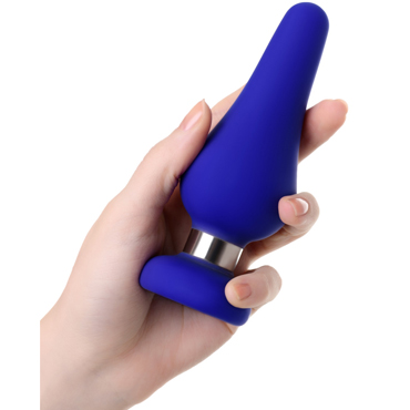 Toyfa ToDo Сlassic L, синяя - Анальная втулка классической формы - купить в секс шопе