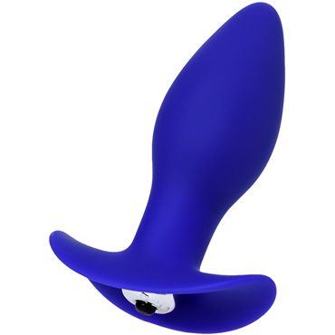 Toyfa ToDo Fancy, синяя, Анальная вибровтулка из силикона