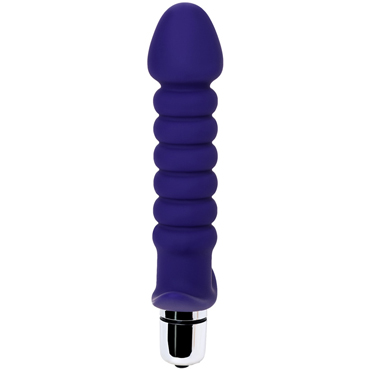 Toyfa ToDo Condal, фиолетовый - Анальный вибратор с крупной головкой - купить в секс шопе