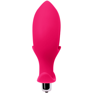 Toyfa POPO Heart Vibrating Plug L, розовая — фото 3