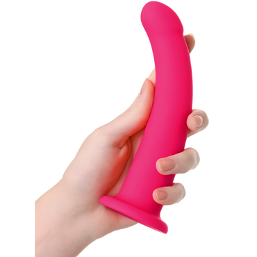 Новинка раздела Секс игрушки - Toyfa POPO Bended Dildo M, розовый