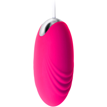 Toyfa A-Toys Vibrating Egg, розовое - Виброяйцо с пультом управления - купить в секс шопе