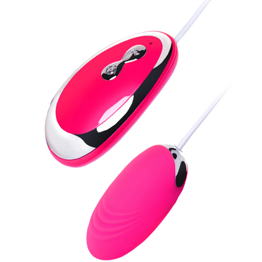 Toyfa A-Toys Vibrating Egg, розовое, Виброяйцо с пультом управления