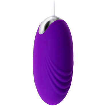 Toyfa A-Toys Vibrating Egg, фиолетовое - Виброяйцо с пультом управления - купить в секс шопе