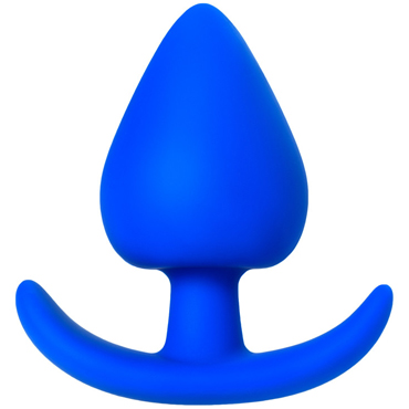 Toyfa A-Toys Anal Plug, синяя - фото, отзывы