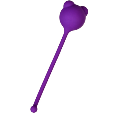 Toyfa A-Toys Pleasure Ball, фиолетовый, Вагинальный шарик со стимулирующими ушками