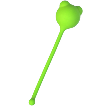 Toyfa A-Toys Pleasure Ball, зеленый, Вагинальный шарик со стимулирующими ушками