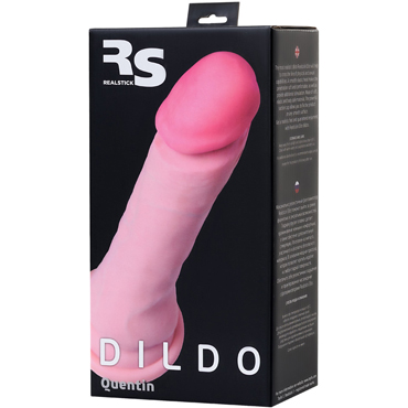 Toyfa RealStick Elite Dildo Quentin, телесный - подробные фото в секс шопе Condom-Shop