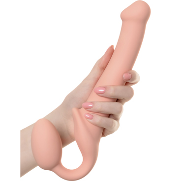 Strap-on-me Silicone Bendable Strap-on M, телесный - подробные фото в секс шопе Condom-Shop