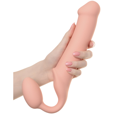 Strap-on-me Silicone Bendable Strap-on XL, телесный - подробные фото в секс шопе Condom-Shop
