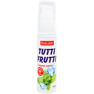 Bioritm OraLove Tutti-Frutti Сладкая мята, 30 гр, Гель для орального секса