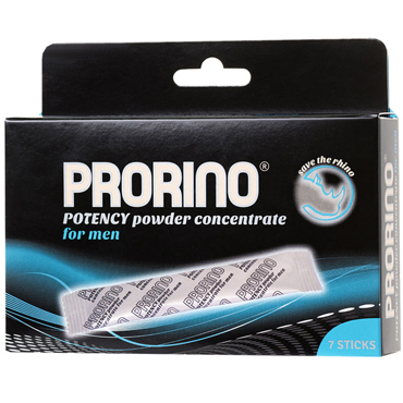 Hot Prorino Potency Powder for men, саше 7 шт, Энергетический концентрат для мужчин