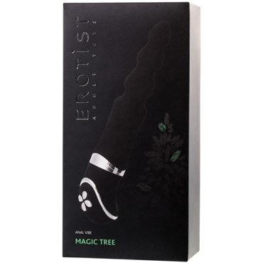 Erotist Magic Tree, черный - Анальный вибростимулятор - купить в секс шопе