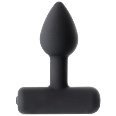 Erotist Shaft, чёрный - Анальная втулка с вибрацией - купить в секс шопе