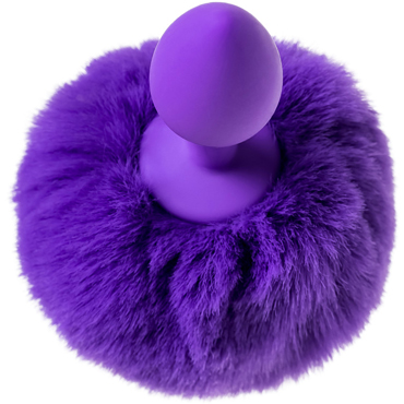 ToDo by Toyfa Sweet Bunny, фиолетовая, Анальная втулка с хвостом и другие товары ToyFa с фото
