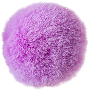 ToDo by Toyfa Sweet Bunny, розовый/фиолетовый - Анальная втулка с хвостом - купить в секс шопе