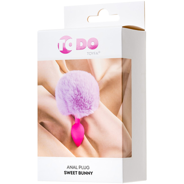 ToDo by Toyfa Sweet Bunny, розовый/фиолетовый - подробные фото в секс шопе Condom-Shop