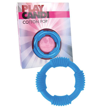 Play Candi Cotton Pop, Рельефное эрекционное кольцо