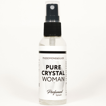 Natural Instinct Perfumed Splash Pure Crystal Woman, 50 мл, Женский парфюм для тела с феромонами и афродизиаками