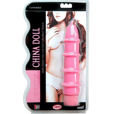 Dream toys вибратор, Многоскоростной, из киберскина