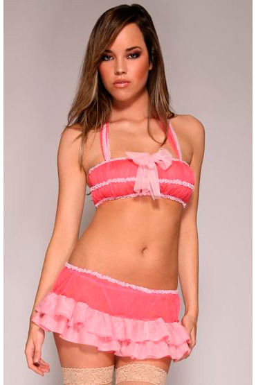 Forplay Lingerie комплект, розовый — фото 1