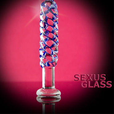 Sexus Glass фаллоимитатор, Стильный, выполнен из стекла