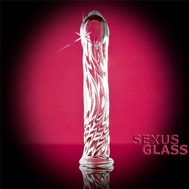Sexus Glass фаллоимитатор, Стильный, выполнен из стекла