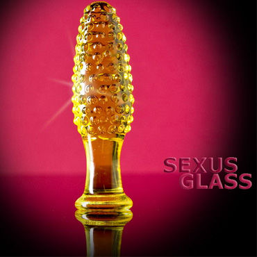 Sexus Glass массажер, Анальная пробка из стекла