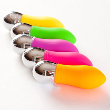 Sexus Funny Five набор - Из пяти разноцветных вибраторов, 6 см - купить в секс шопе