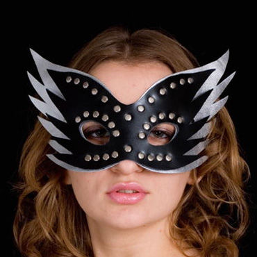 Toyfa-leather маска, Кожа, с заклепками