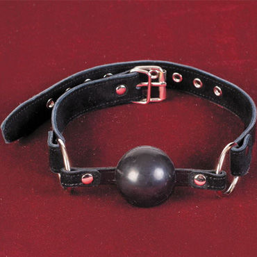 Toyfa-leather кляп черный — фото 1