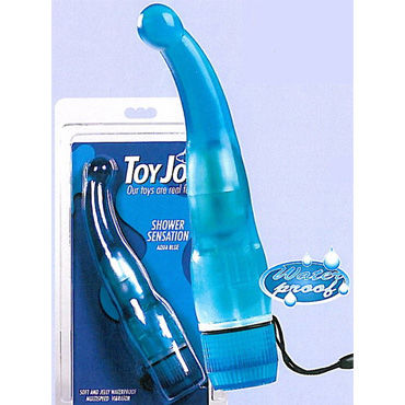 Toy Joy Вибратор синий, Shower, анальный