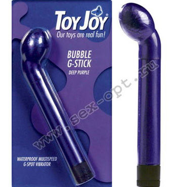 Toy Joy Вибратор фиолетовый, Для G-точки