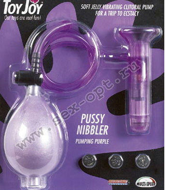 Toy Joy вибростимулятор фиолетовый, Pussy nibbler